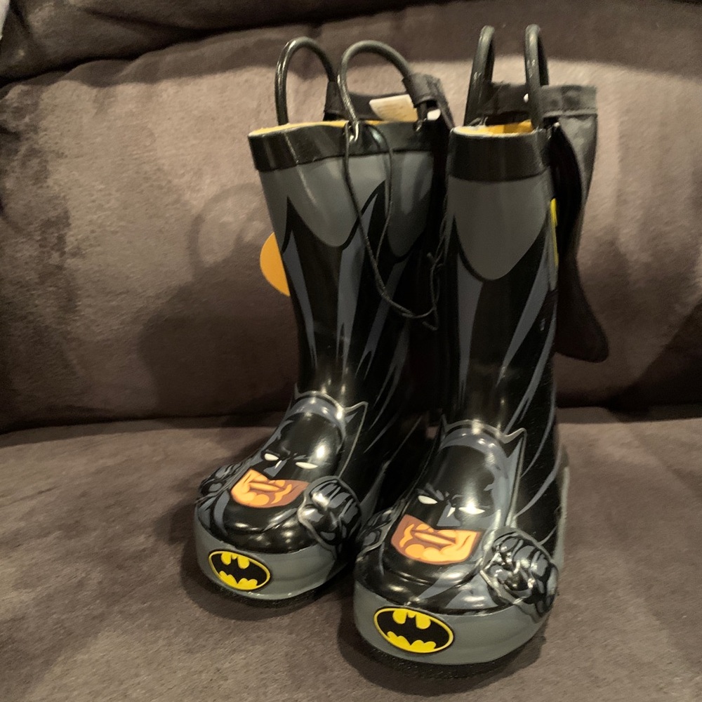 Batman rain boots NEW